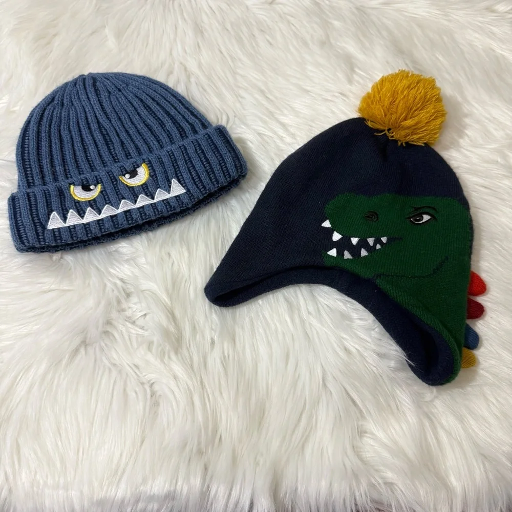 Primark Youth Boy Winter Hat Duo